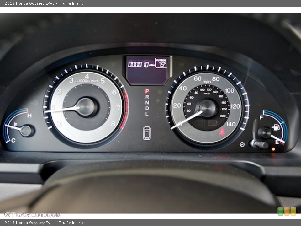 Truffle Interior Gauges for the 2013 Honda Odyssey EX-L #77500684