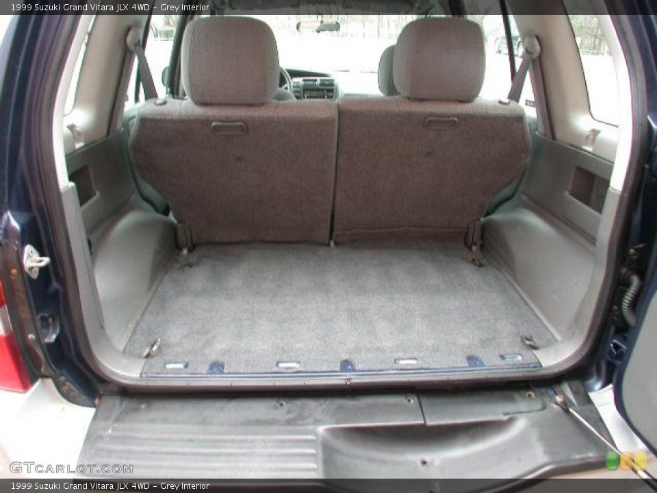 Grey Interior Trunk for the 1999 Suzuki Grand Vitara JLX 4WD #77500766
