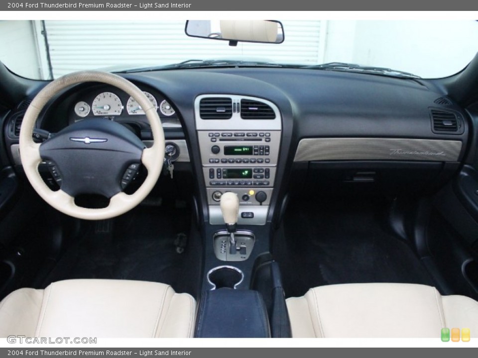 Light Sand Interior Dashboard for the 2004 Ford Thunderbird Premium Roadster #77501294