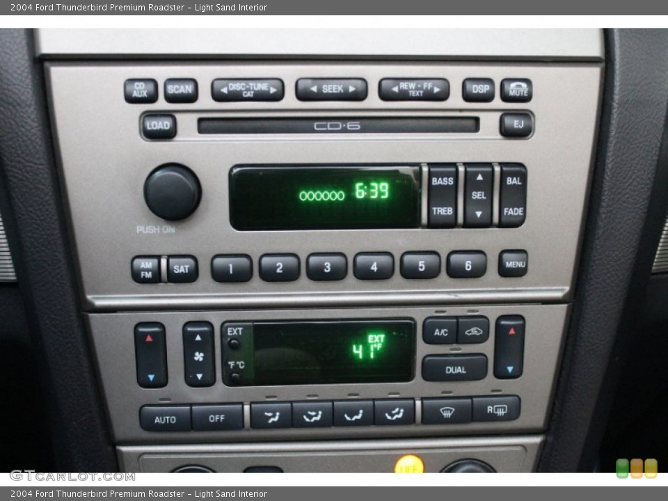 Light Sand Interior Controls for the 2004 Ford Thunderbird Premium Roadster #77501315