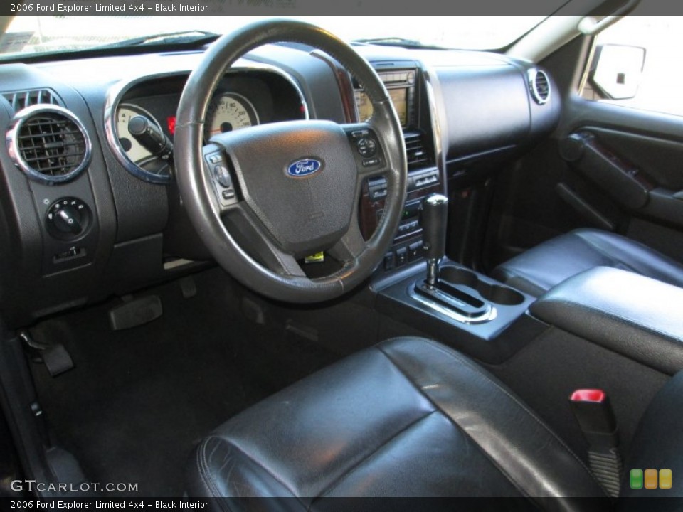 Black 2006 Ford Explorer Interiors