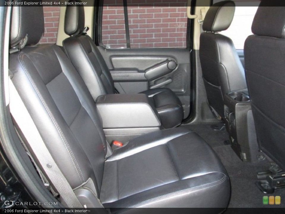 Black Interior Rear Seat for the 2006 Ford Explorer Limited 4x4 #77502668