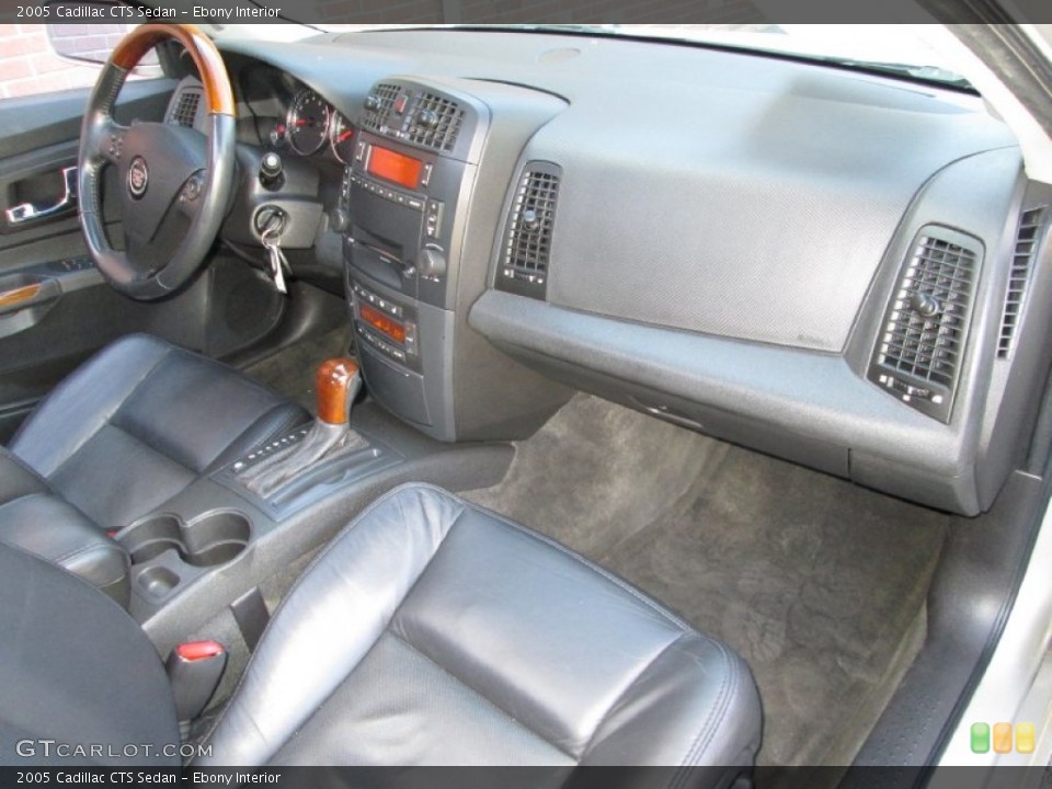 Ebony Interior Dashboard for the 2005 Cadillac CTS Sedan #77503511