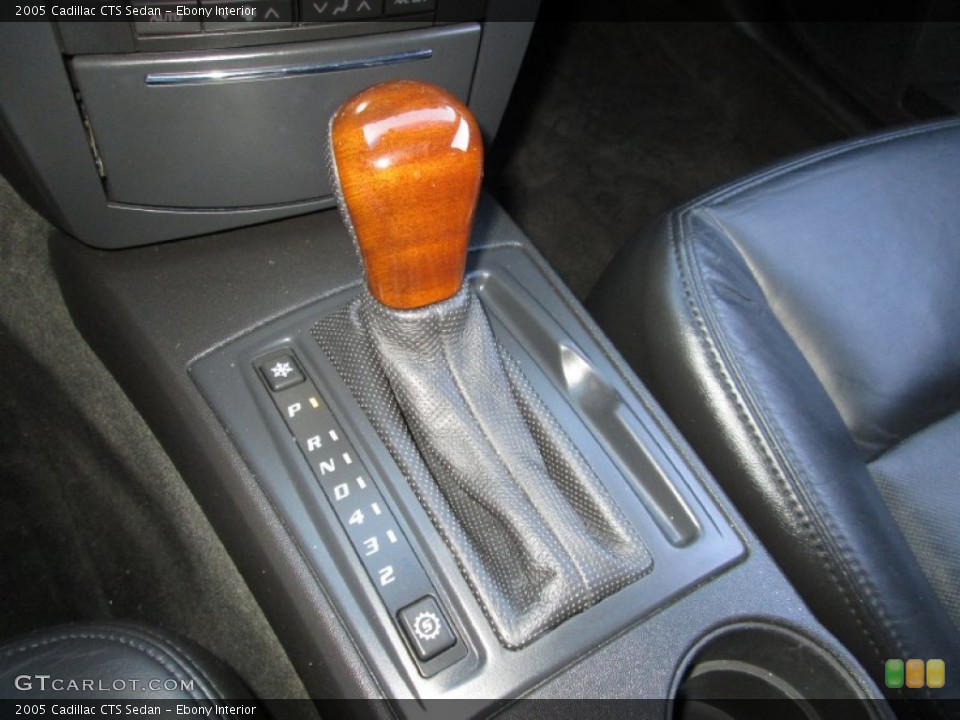 Ebony Interior Transmission for the 2005 Cadillac CTS Sedan #77503676