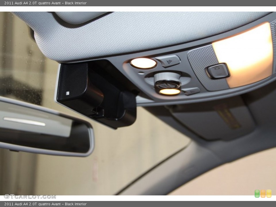 Black Interior Controls for the 2011 Audi A4 2.0T quattro Avant #77503754