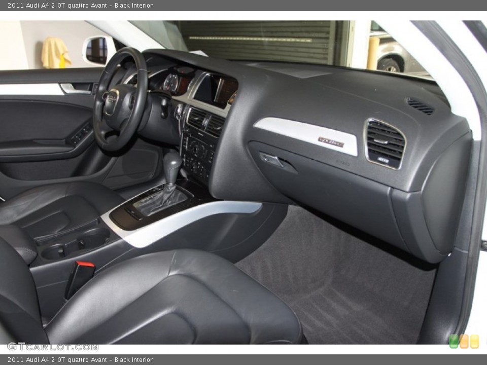 Black Interior Dashboard for the 2011 Audi A4 2.0T quattro Avant #77503871