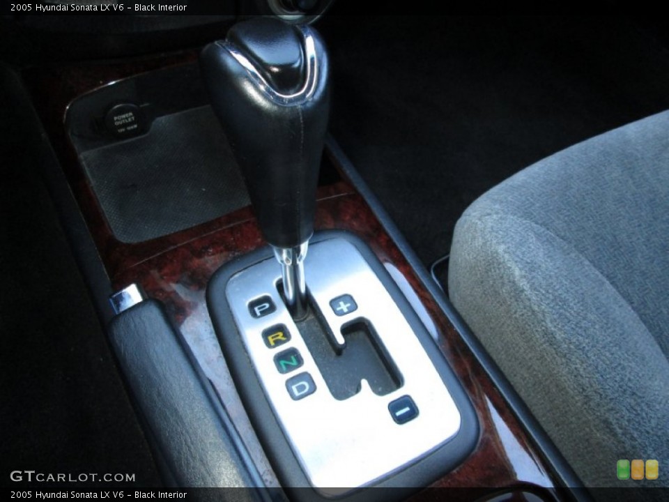 Black Interior Transmission for the 2005 Hyundai Sonata LX V6 #77504476