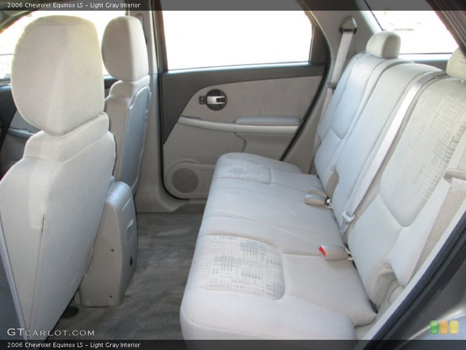 Light Gray Interior Rear Seat for the 2006 Chevrolet Equinox LS #77505194