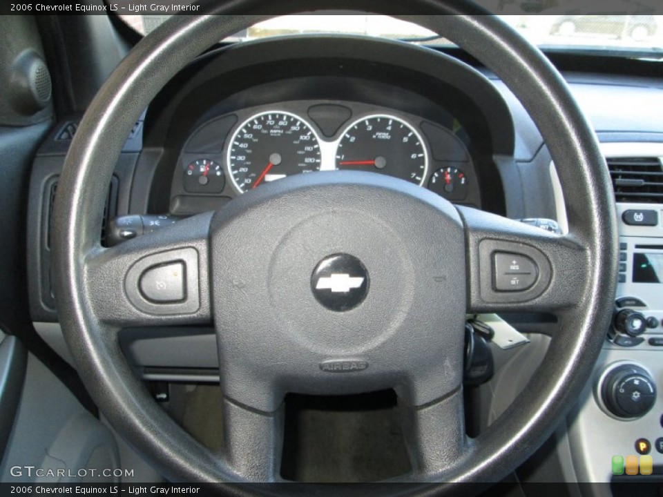 Light Gray Interior Steering Wheel for the 2006 Chevrolet Equinox LS #77505305