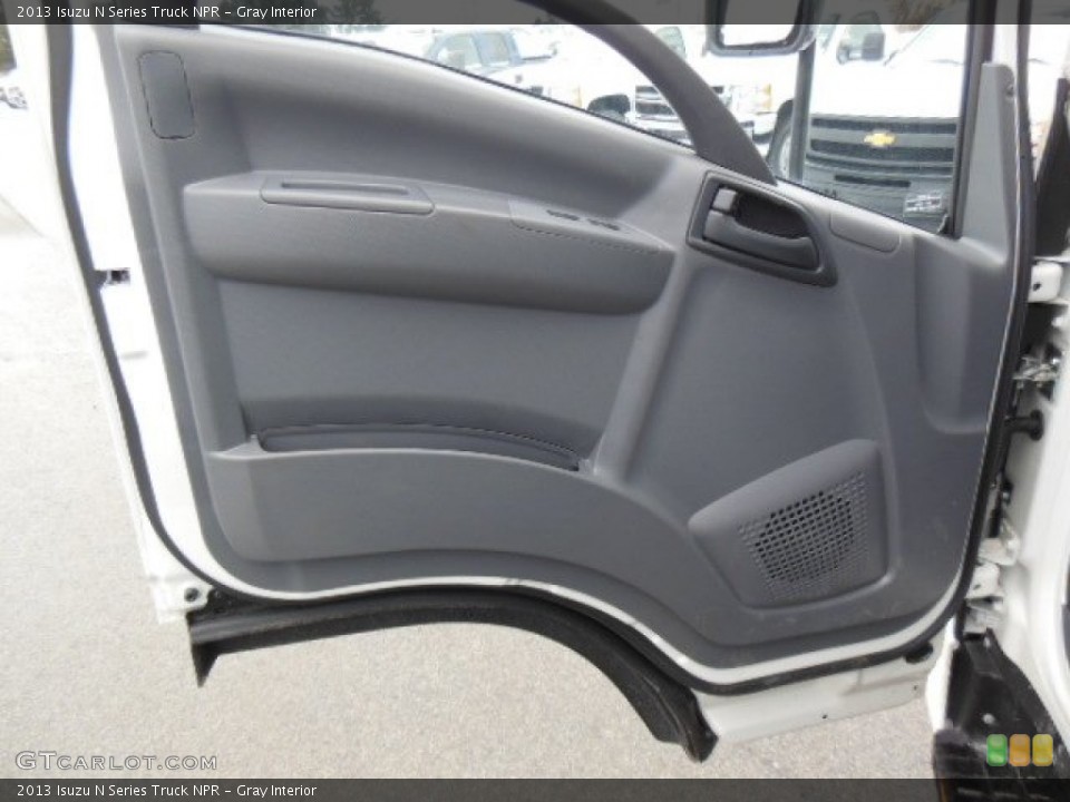 Gray Interior Door Panel for the 2013 Isuzu N Series Truck NPR #77506739