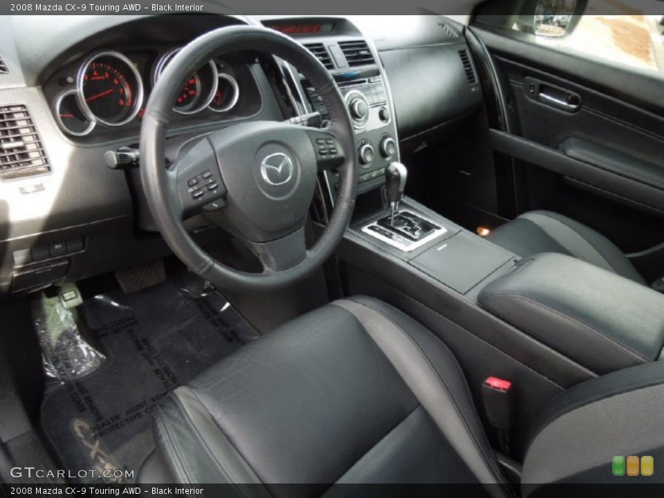 Black 2008 Mazda CX-9 Interiors