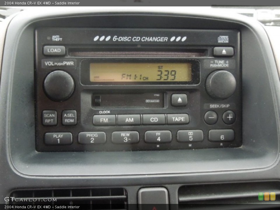 Saddle Interior Audio System for the 2004 Honda CR-V EX 4WD #77508785