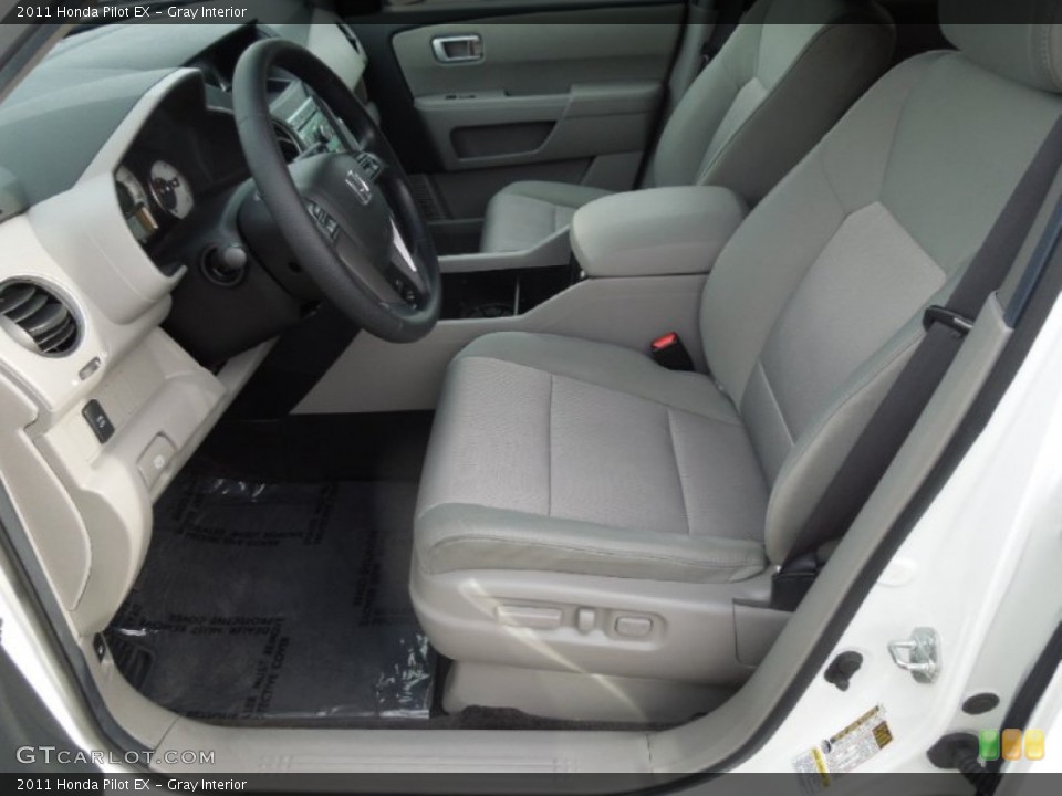 Gray Interior Front Seat for the 2011 Honda Pilot EX #77509204