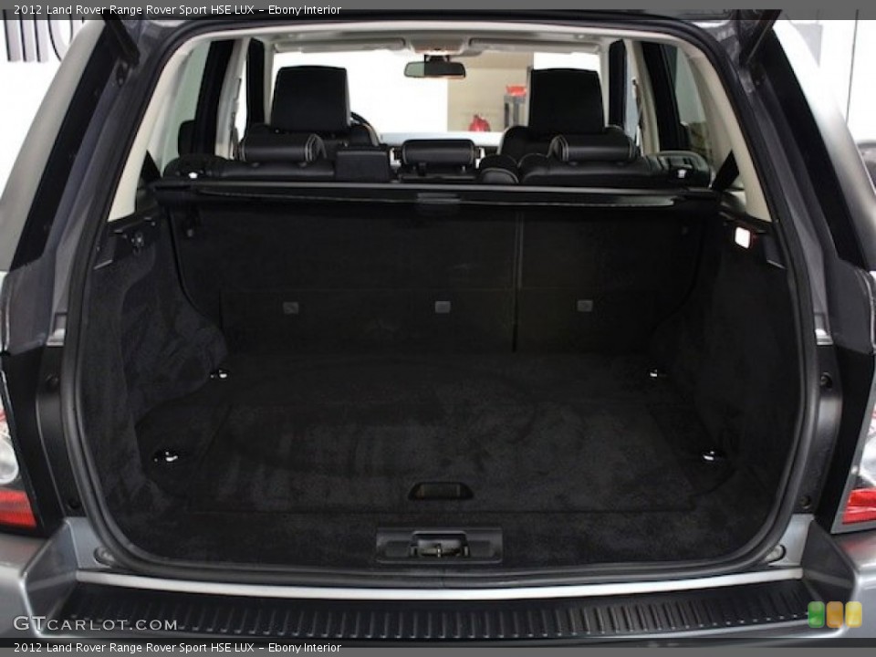 Ebony Interior Trunk for the 2012 Land Rover Range Rover Sport HSE LUX #77509226