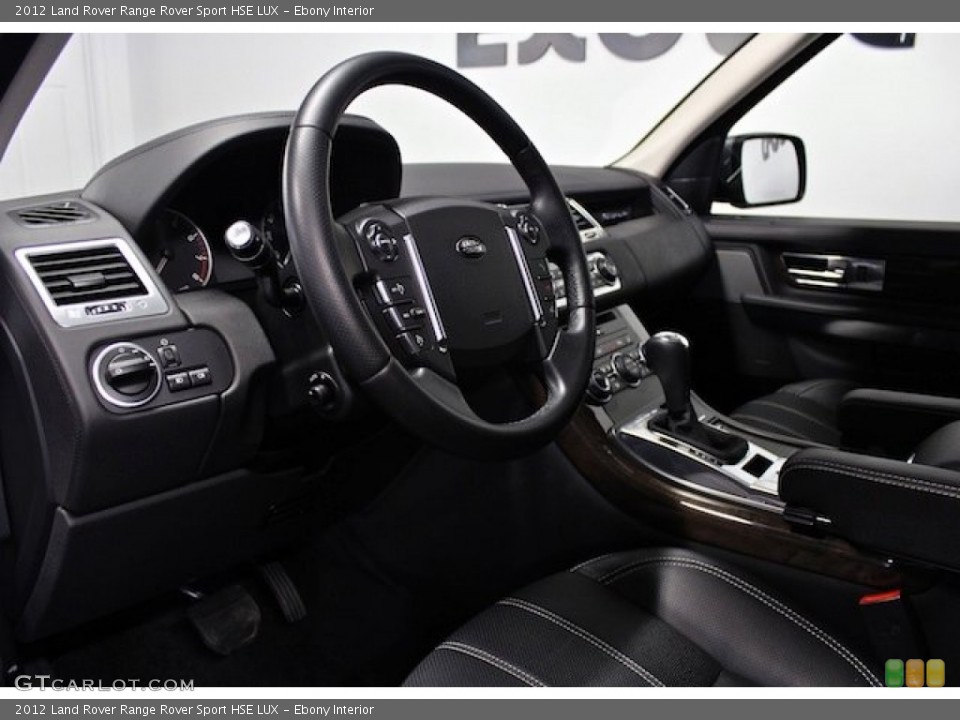 Ebony 2012 Land Rover Range Rover Sport Interiors