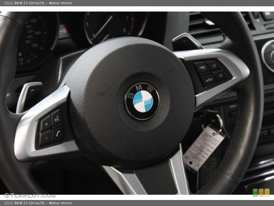 Walnut Interior Steering Wheel for the 2012 BMW Z4 sDrive28i #77511194