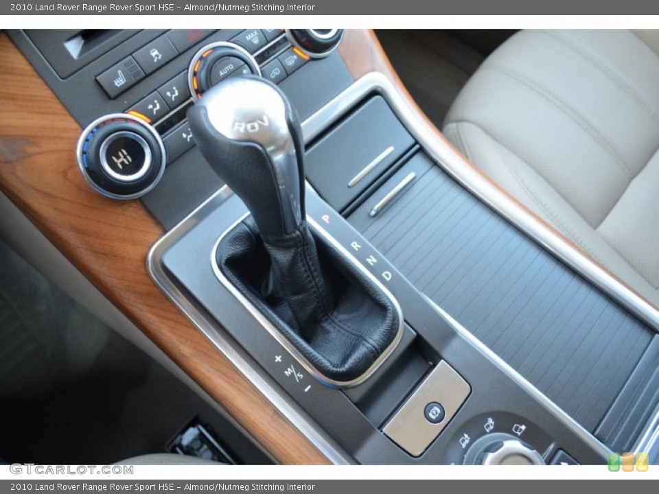 Almond/Nutmeg Stitching Interior Transmission for the 2010 Land Rover Range Rover Sport HSE #77511803
