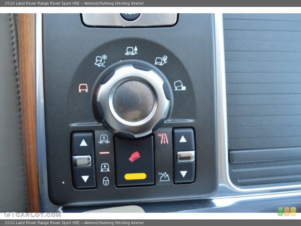 Almond/Nutmeg Stitching Interior Controls for the 2010 Land Rover Range Rover Sport HSE #77511826