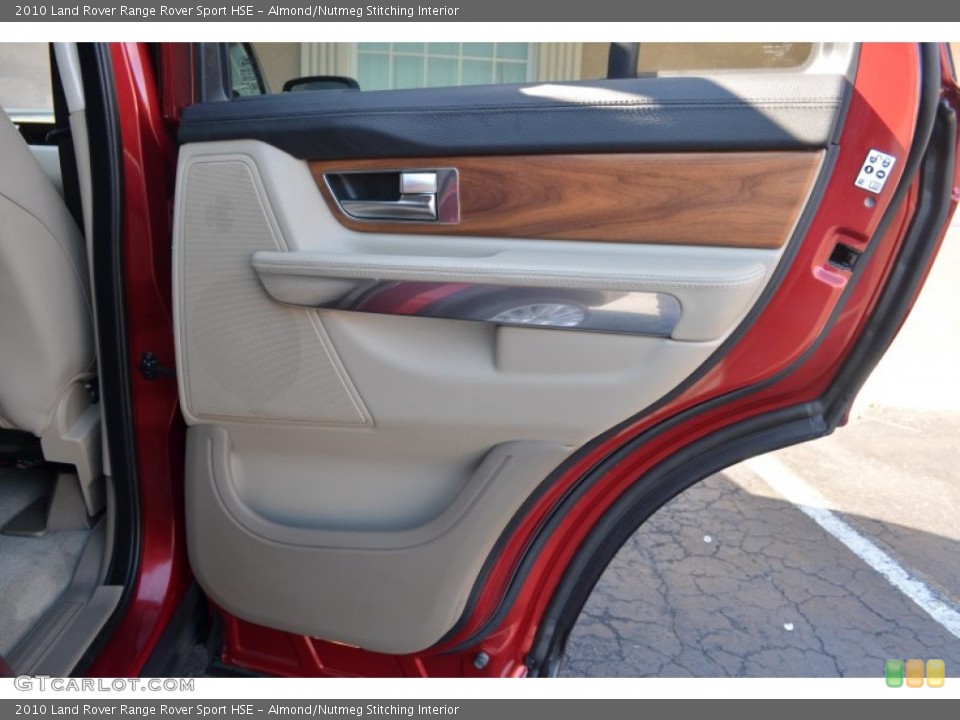 Almond/Nutmeg Stitching Interior Door Panel for the 2010 Land Rover Range Rover Sport HSE #77511929