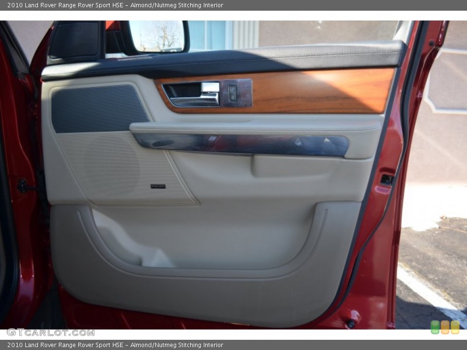 Almond/Nutmeg Stitching Interior Door Panel for the 2010 Land Rover Range Rover Sport HSE #77511941