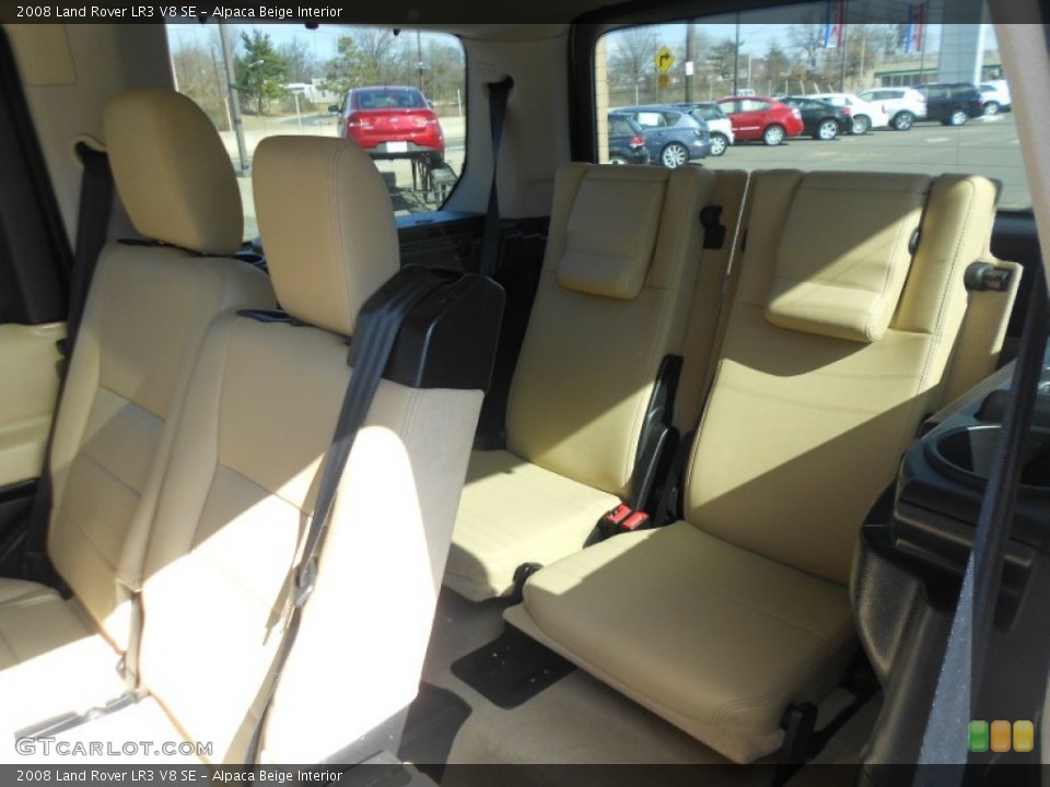 Alpaca Beige Interior Rear Seat for the 2008 Land Rover LR3 V8 SE #77511965