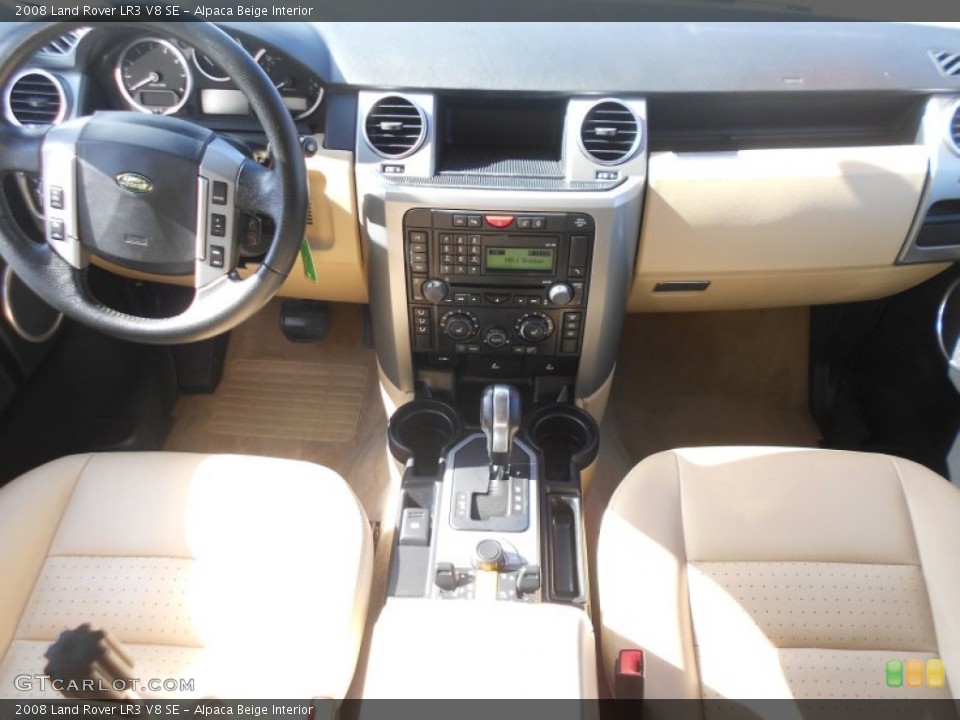 Alpaca Beige Interior Dashboard for the 2008 Land Rover LR3 V8 SE #77511992
