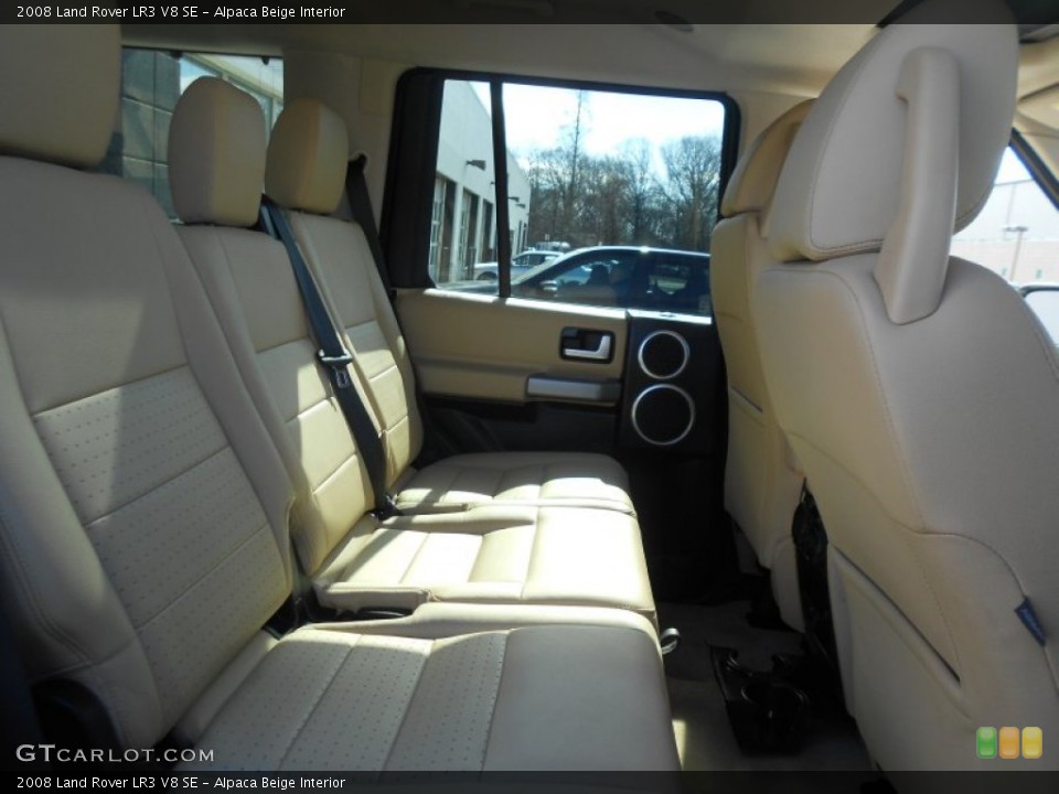 Alpaca Beige Interior Rear Seat for the 2008 Land Rover LR3 V8 SE #77512088