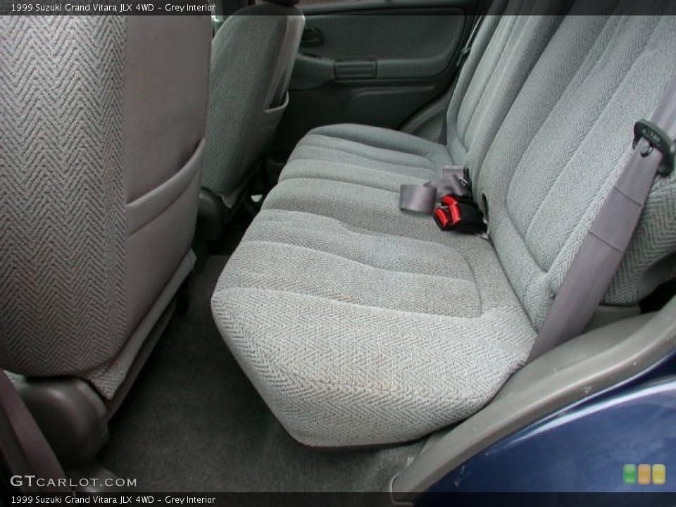 Grey Interior Rear Seat for the 1999 Suzuki Grand Vitara JLX 4WD #77512487