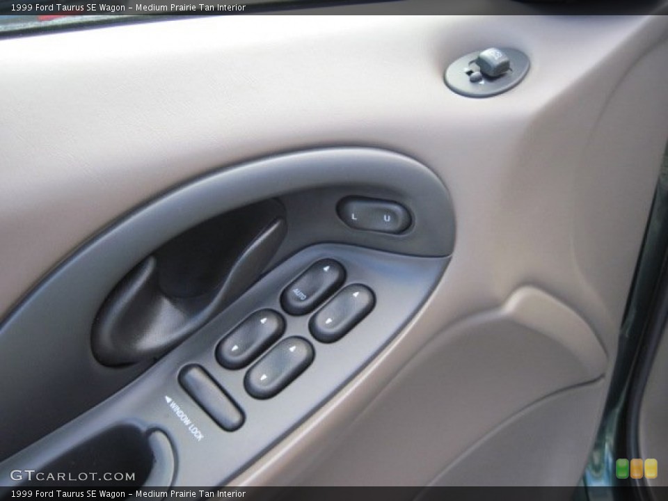 Medium Prairie Tan Interior Controls for the 1999 Ford Taurus SE Wagon #77512855