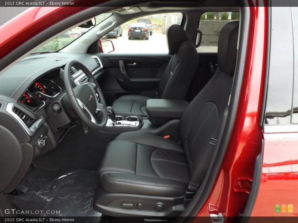 Ebony Interior Photo for the 2013 GMC Acadia SLT #77513780