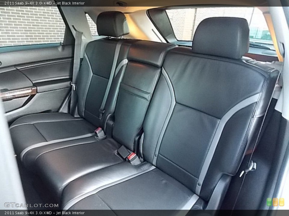 Jet Black Interior Rear Seat for the 2011 Saab 9-4X 3.0i XWD #77513906