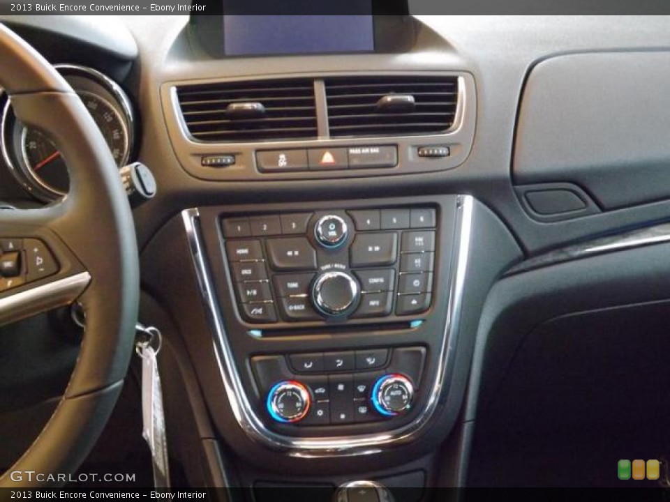 Ebony Interior Controls for the 2013 Buick Encore Convenience #77514332