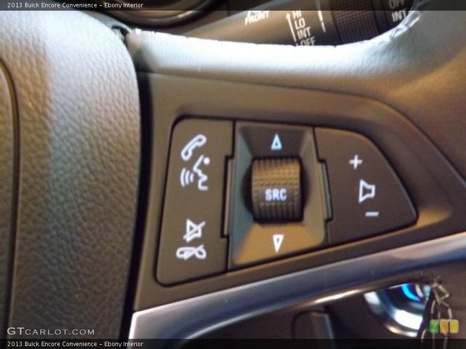 Ebony Interior Controls for the 2013 Buick Encore Convenience #77514364