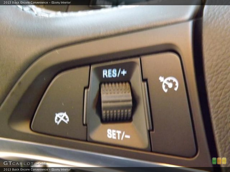 Ebony Interior Controls for the 2013 Buick Encore Convenience #77514381