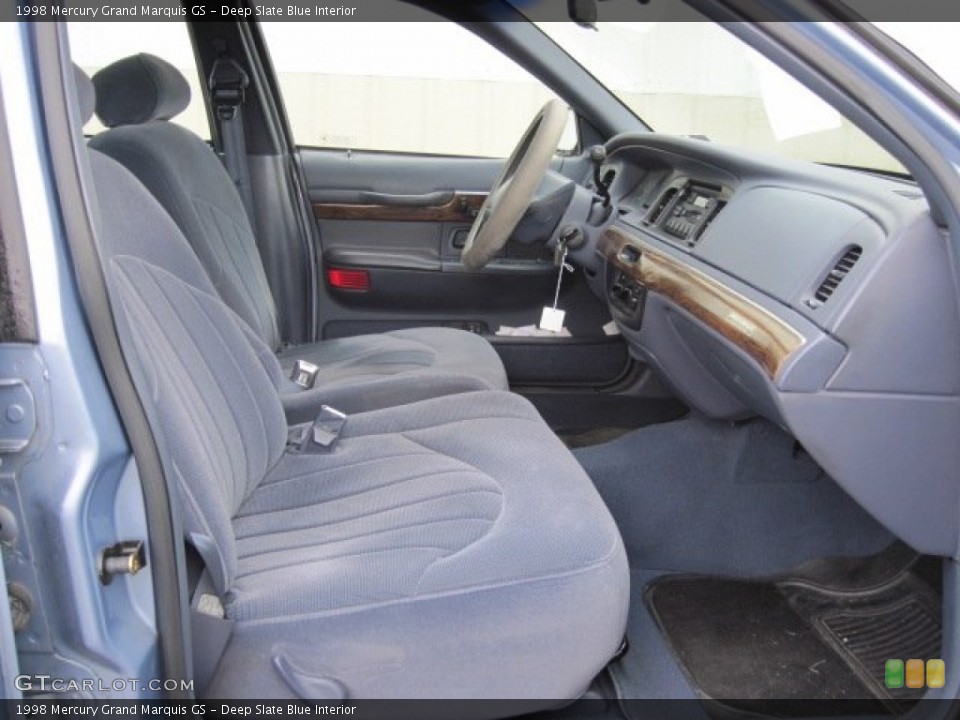 Deep Slate Blue Interior Photo for the 1998 Mercury Grand Marquis GS #77514487