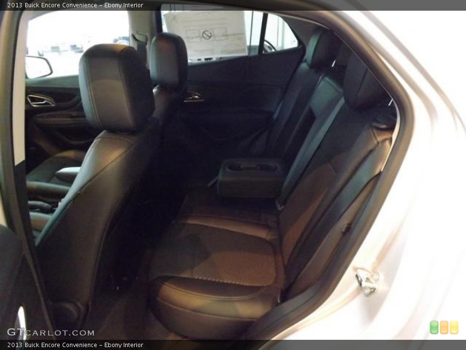 Ebony Interior Rear Seat for the 2013 Buick Encore Convenience #77514545