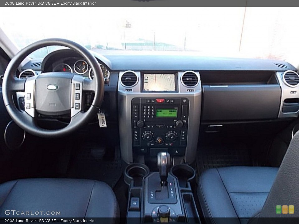 Ebony Black Interior Dashboard for the 2008 Land Rover LR3 V8 SE #77516141