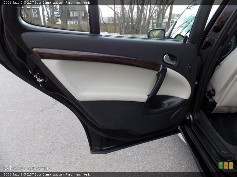 Parchment Interior Door Panel for the 2006 Saab 9-5 2.3T SportCombi Wagon #77517423