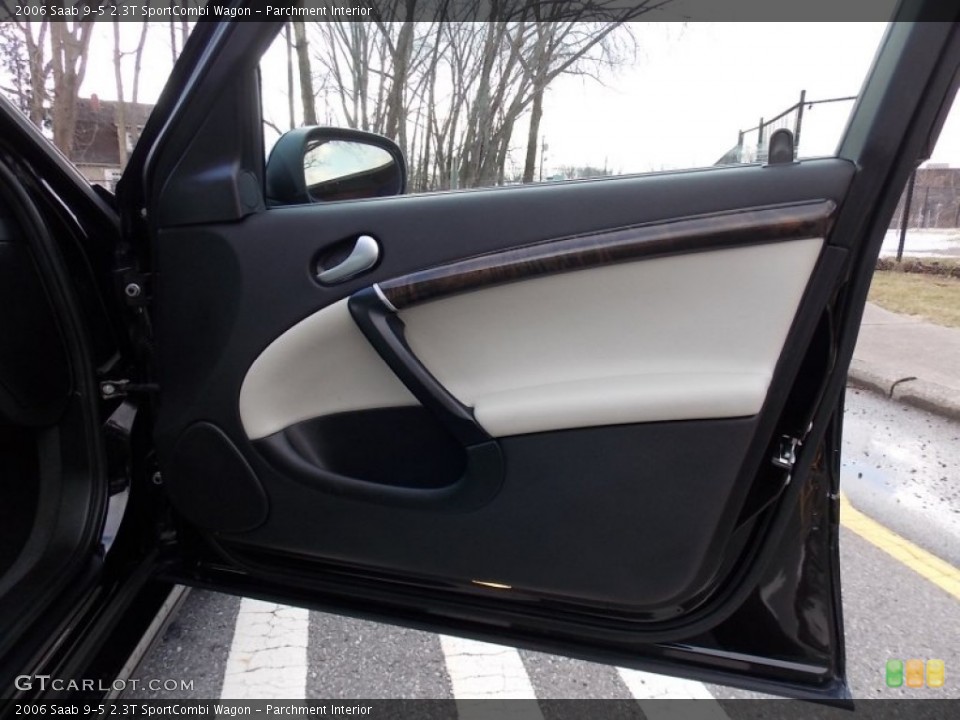Parchment Interior Door Panel for the 2006 Saab 9-5 2.3T SportCombi Wagon #77517500