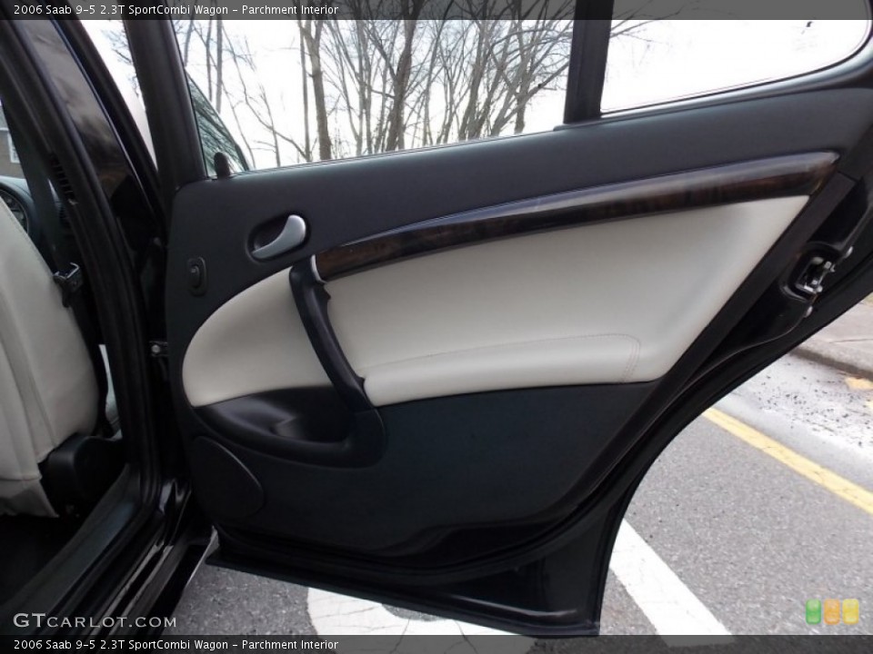 Parchment Interior Door Panel for the 2006 Saab 9-5 2.3T SportCombi Wagon #77517572