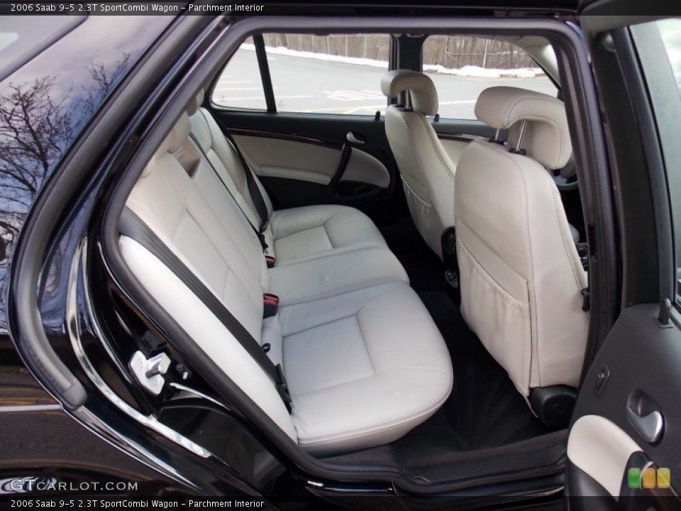Parchment Interior Rear Seat for the 2006 Saab 9-5 2.3T SportCombi Wagon #77517606