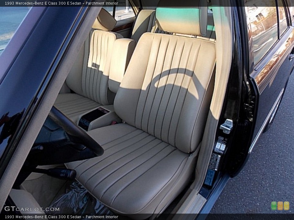 Parchment Interior Front Seat for the 1993 Mercedes-Benz E Class 300 E Sedan #77518110