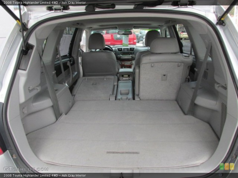 Ash Gray Interior Trunk for the 2008 Toyota Highlander Limited 4WD #77519342