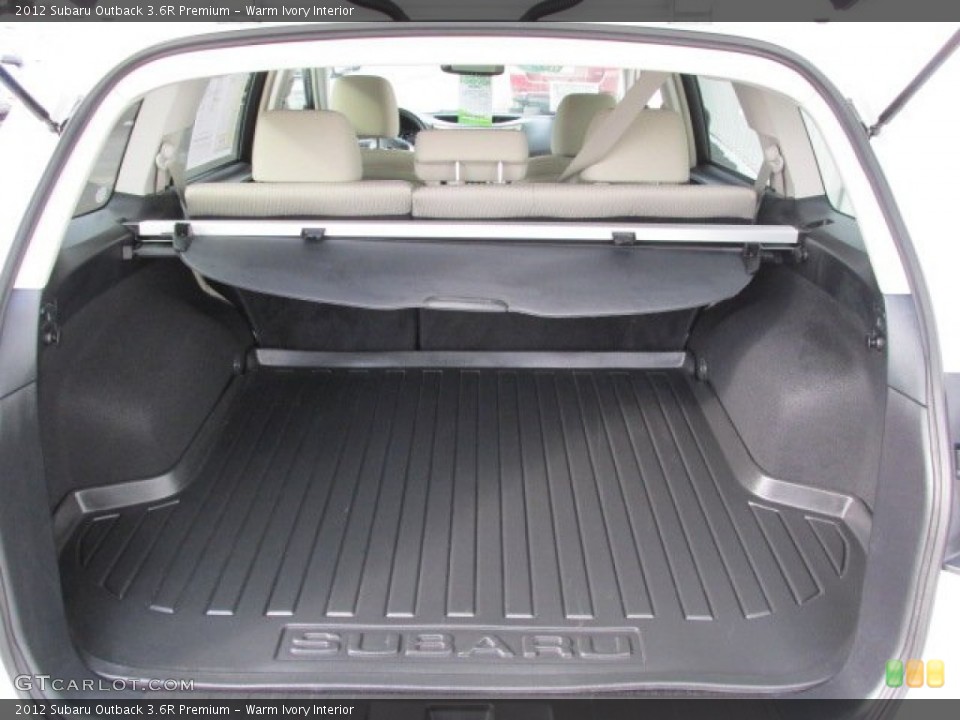 Warm Ivory Interior Trunk for the 2012 Subaru Outback 3.6R Premium #77519804