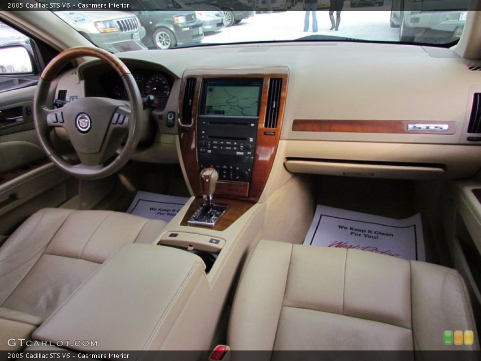 Cashmere Interior Dashboard for the 2005 Cadillac STS V6 #77521359
