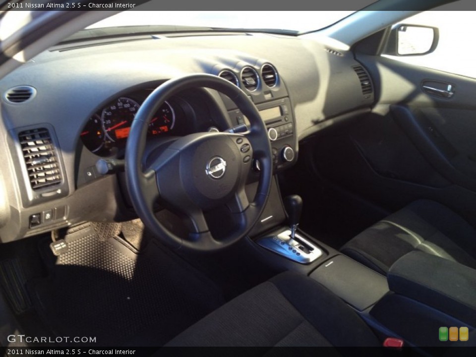 Charcoal Interior Prime Interior for the 2011 Nissan Altima 2.5 S #77521514