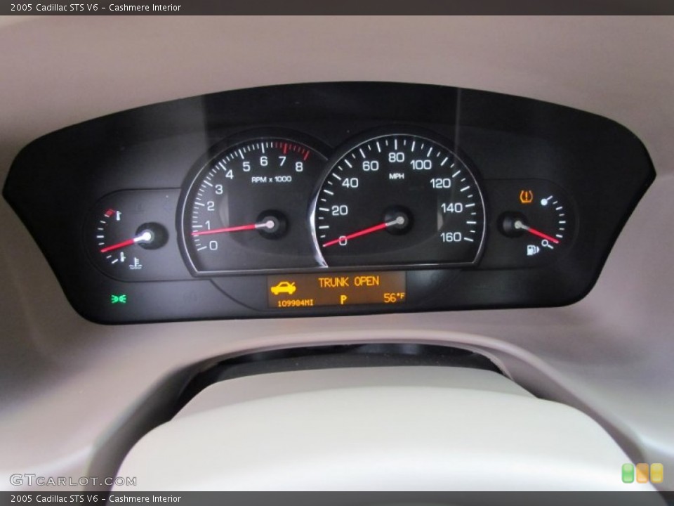 Cashmere Interior Gauges for the 2005 Cadillac STS V6 #77521541