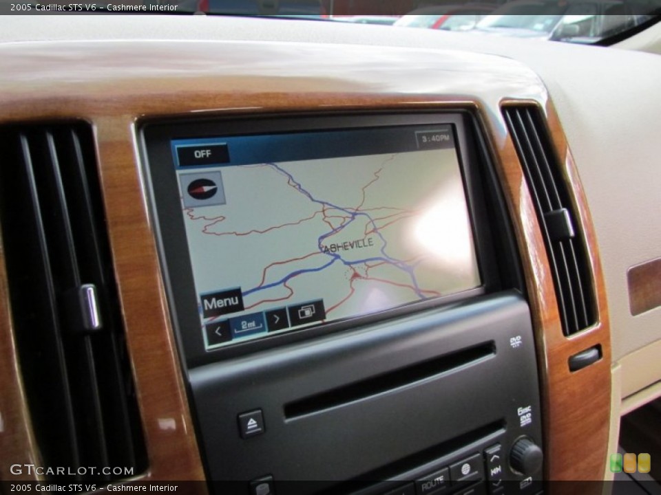 Cashmere Interior Navigation for the 2005 Cadillac STS V6 #77521607