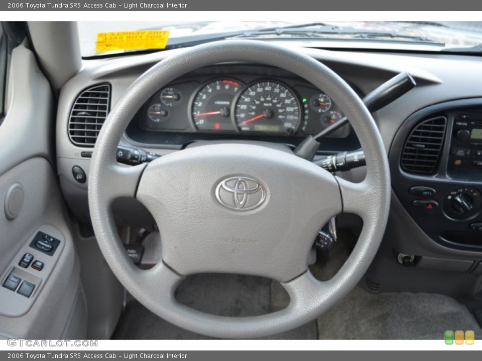 Light Charcoal Interior Steering Wheel for the 2006 Toyota Tundra SR5 Access Cab #77521661
