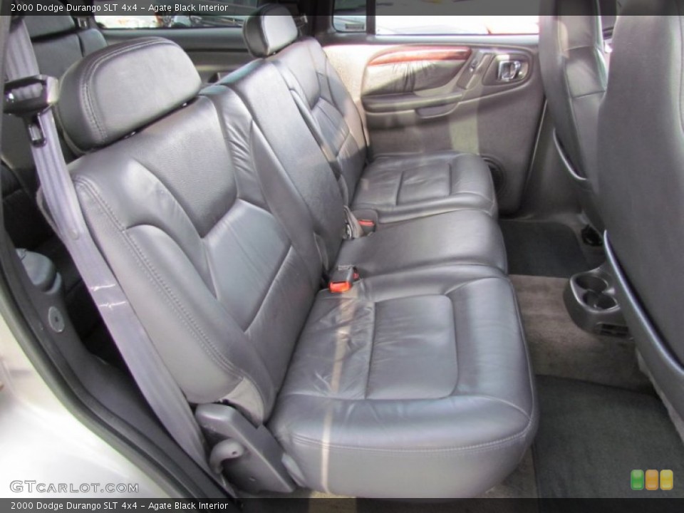 Agate Black Interior Rear Seat for the 2000 Dodge Durango SLT 4x4 #77521994